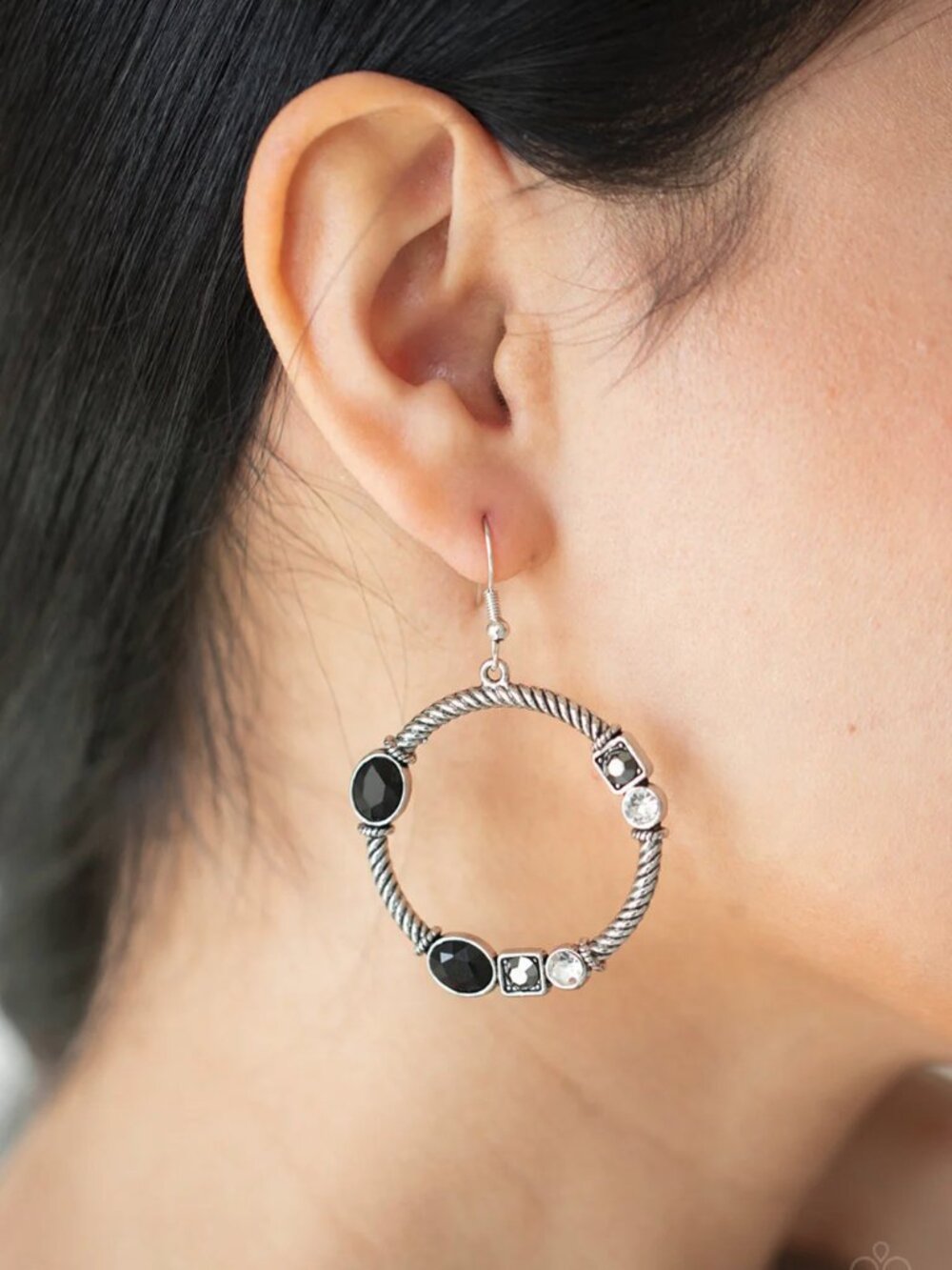 Paparazzi Jewelry Accessories - Glamorous Garland - Multi Earrings - Vintage